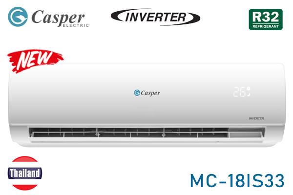 Điều hòa Casper 1 chiều 18000BTU inverter MC-18IS33