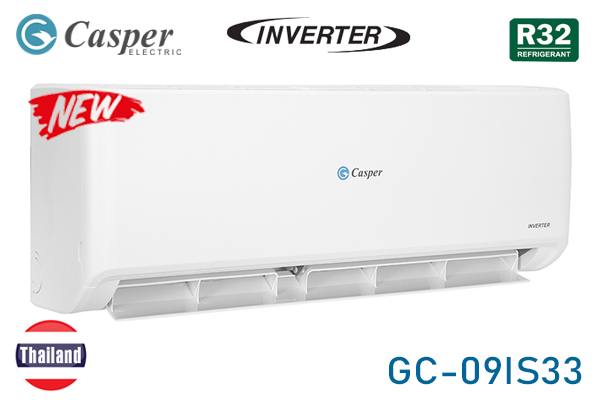 Điều hòa Casper 1 chiều 9000BTU inverter GC-09IS33