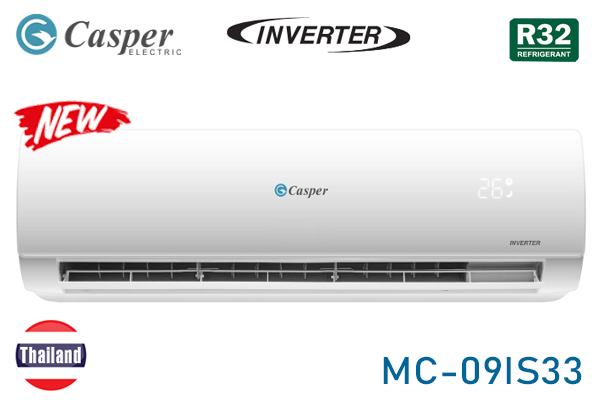 Điều hòa Casper 1 chiều 9000BTU inverter MC-09IS33