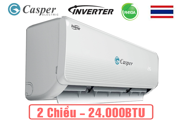 Điều hòa Casper 2 chiều 24000BTU inverter IH-24TL22