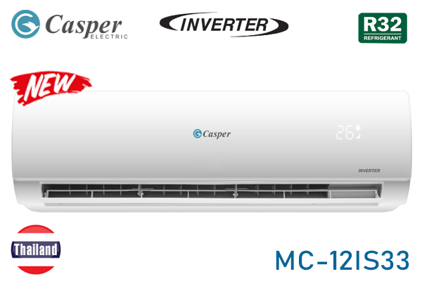 Điều hòa Casper 1 chiều 12000BTU inverter MC-12IS33