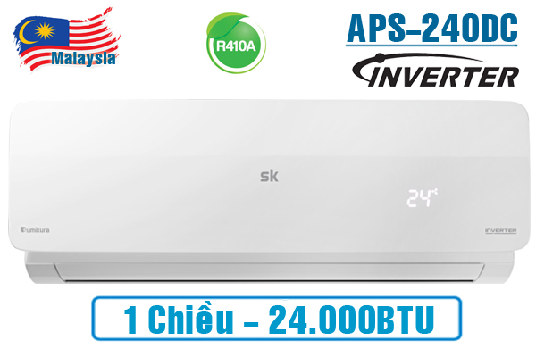 Điều hoà Sumikura 1 chiều 24000BTU inverter APS/APO-240DC