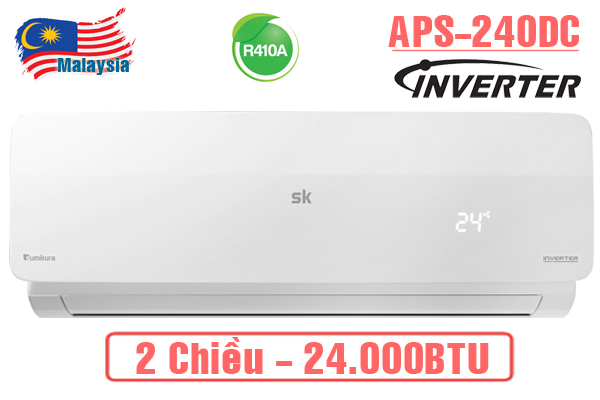 Điều hoà Sumikura 2 chiều 24000BTU inverter APS/APO-H240 GOLD