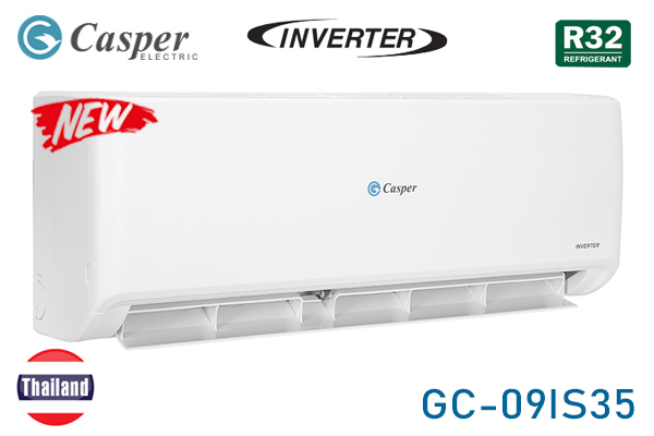 Điều hòa Casper 1 chiều 9000BTU inverter GC-09IS35