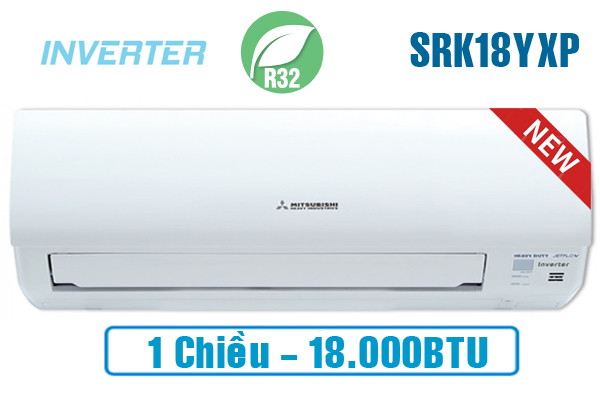 Điều hòa Mitsubishi Heavy 1 chiều 18000BTU inverter SRK/SRC18YYP-W5