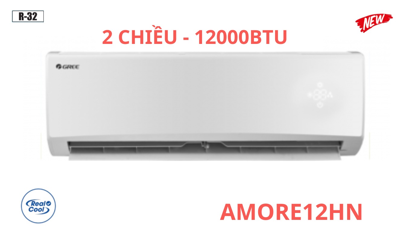 Điều hòa Gree 2 chiều 12000BTU